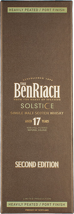 BOX Benriach OB Solstice 2nd edition Port Finish 17yr