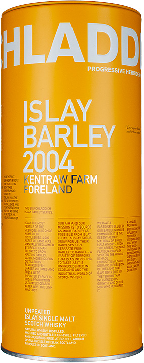 BOX Bruichladdich local barley 2004