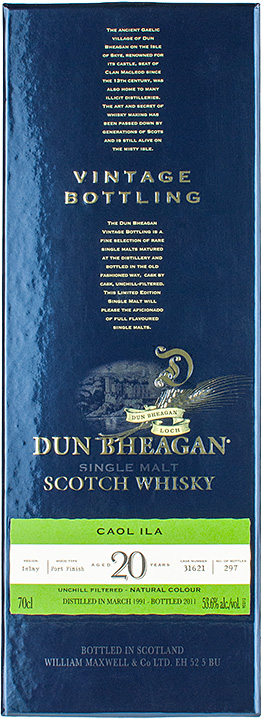 BOX CaolIla DunBheagan 20yr