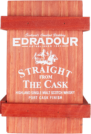 BOX Edradour 2001 straight from the cask port finish 12yo