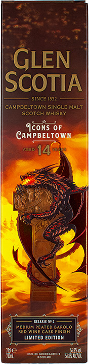 BOX Glen scotia 2010 the dragon 14yr