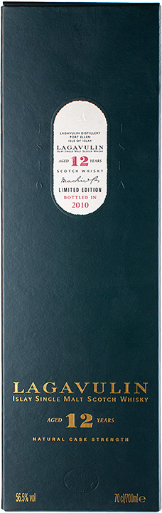 BOX Lagavulin cask 2010 12yr