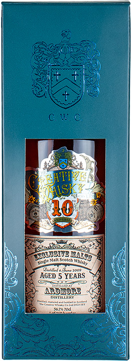 BOX ardmore 2009 exclusive malts 5yr