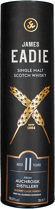 BOX auchroisk 2008 james eadie 11yr