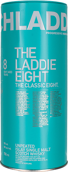 BOX bruichladdich laddie eight 8yr
