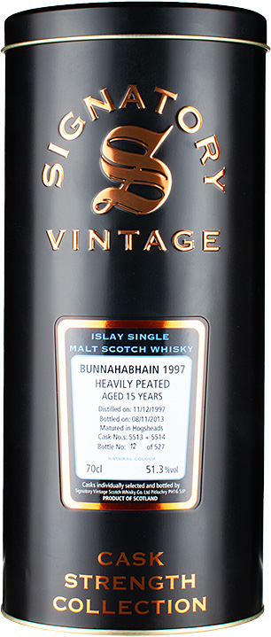 BOX bunnahabhain signatory 1997