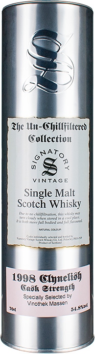 BOX clynelish 1998 signatory vintage 18yr