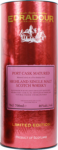 BOX edradourportcask