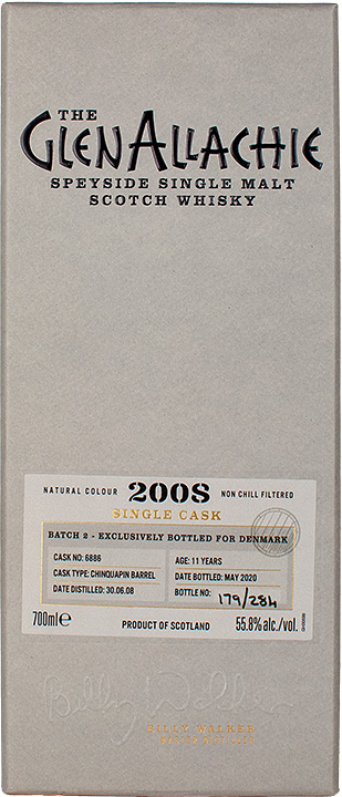 BOX glenallachie 2008 exclusive denmark batch 2 11jr