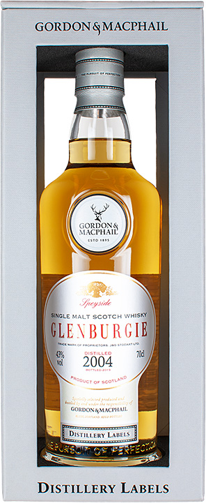 BOX glenburgie 2004 gordon macphail dist label 15yo