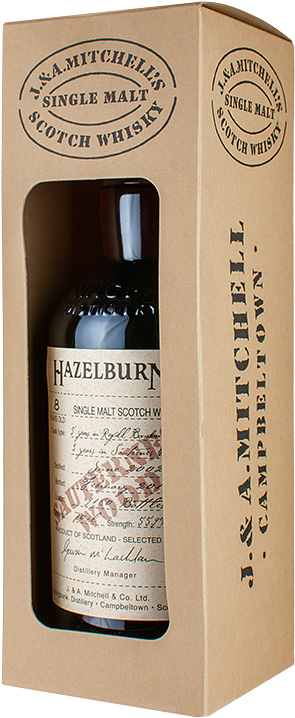 BOX hazelburn springbank 8yr