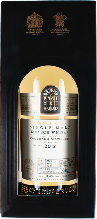 BOX knockdhu 2012 berry bros rudd 11yo