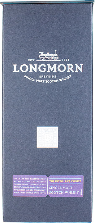 BOX longmorn the distillers choice nas