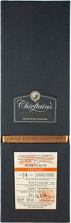 BOX mortlach chieftains 14jr