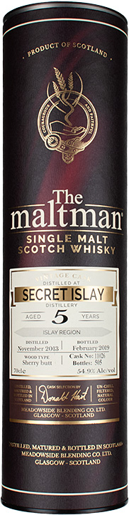 BOX secret islay 2013 the maltman 5yr