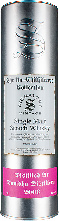 BOX tamdhu 2006 signatory for LMDW 9yr