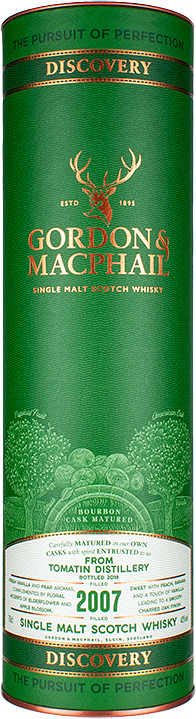 BOX tomatin 2007 gordon macphail discovery 11yo