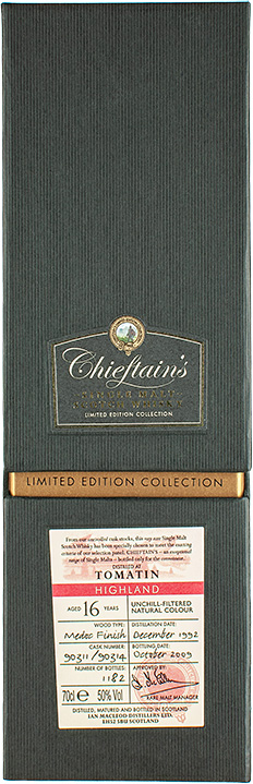 BOX tomatin chieftains 16