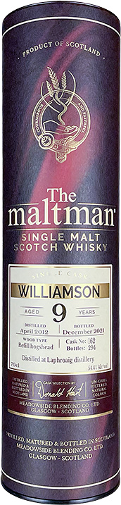 BOX williamson 2012 the maltman 9yr