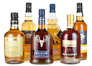 Selectie whiskyproeverij april 2012