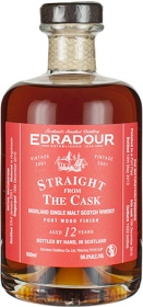 Edradour 2001 straight from the cask port finish 12yo