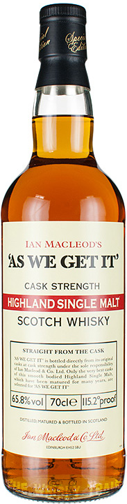 as we get it ian macleods highland nas