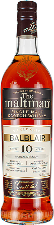 balblair 2011 maltman 10yr