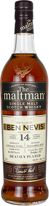 ben nevis 2005 maltman 14yr