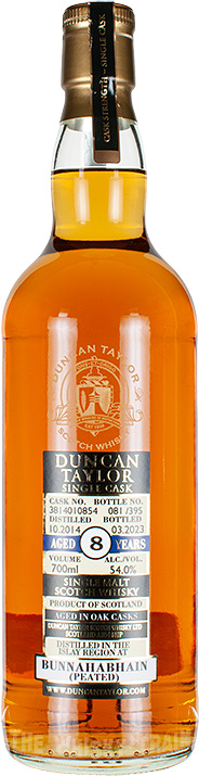 bunnahabhain 2014 duncan taylor 8jr