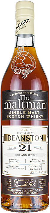 deanston 1997 the maltman 21yr