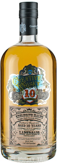laphroigh creative whisky co 2005 10jr