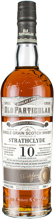 strathclyde 2005 old particular single grain 10y