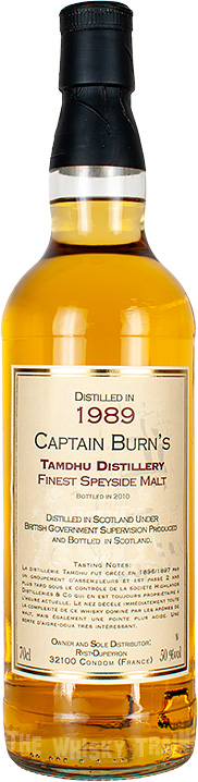 tamdhu 1989 captain burns 21jr